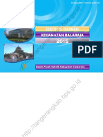 Statistik Daerah Kecamatan Balaraja 2015 PDF