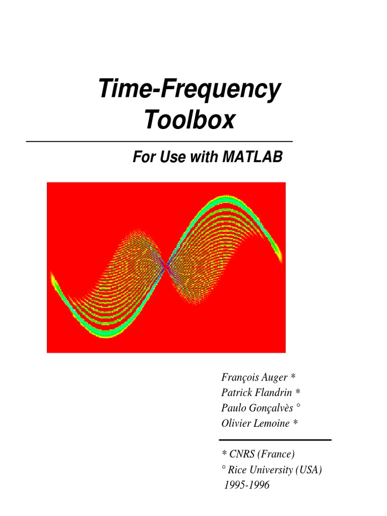 Tutorial PDF | PDF | Wavelet | Spectral Density