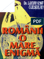 Romanii O Mare Enigma de Lucian Iosif Cuesdean PDF