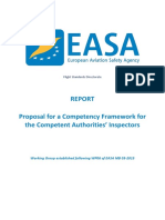 EASA Aviation Inspector Competencies Report