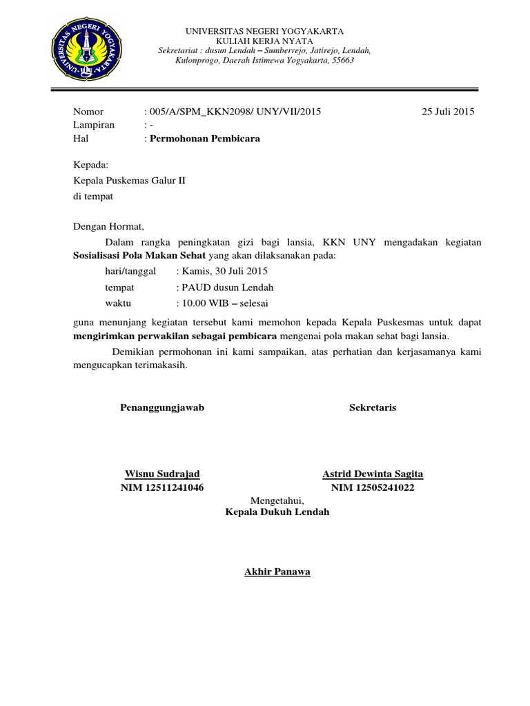 005 Surat Permohonan Pembicara Puskesmas
