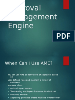 Approval Management Engine
