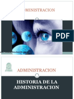 Historia de La Administracion