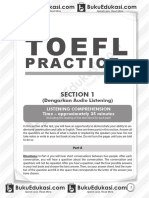 Simulasi Toefl Buku Edukasi PDF