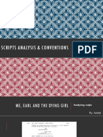 Scripts Analysis & Conventions