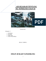 Makalah Sejarah Tentang Perang Tondano I Dan II