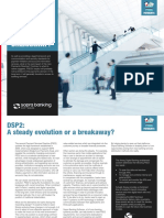 Dsp2 A Steady Evolution or A Breakaway