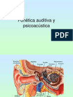 Fonética Auditiva y Psicoacústica