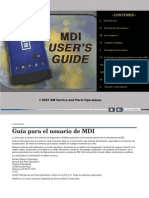 MDI Manual Spanish