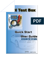 Manual CAN Test Box TA069