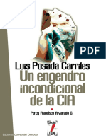 Percy Alvarado G. Luis Posada Carriles-Un Engendro Incondicional de La CIA PDF