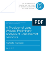 ICSR - A Typology of Lone Wolves - Preliminary Analysis of Lone Islamist Terrorists [2011 Pantucci].pdf