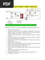 Berikut Skema Dasar Raket Nyamuk