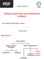 Técnicas Analíticas espectrométricas