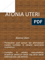 Atonia-Uteri Kbi, Kbe, Kaa