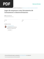 JOGOS DE EMPRESAS COMO FERRAMENTA DE TREINAMENTO E DESENVOLVIMENTO