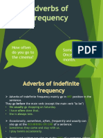 Adverbs Frequency