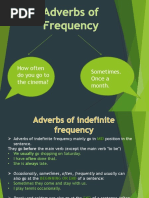 Adverbs Frequency