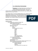 Kitchen Policies PDF