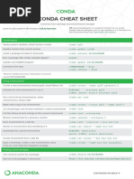 Conda Cheat Sheet: Bit - Ly/tryconda