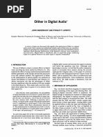 Dither in Digital Audio