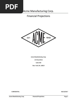 Financial Projections