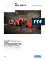 Sandvik Lh204 Underground Loader: Technical Specification