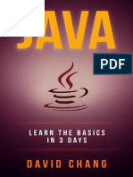 Java Learn Java in 3 Days! (David Chang - Programming)