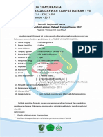Formulir Pendaftaran FSLDKD VII Kaltim