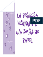 La Princesa Vestida Con Una Bolsa de Papel PDF