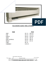 Baseboard Heater