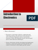 1 Introduction To Electronics
