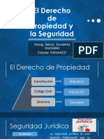 El Derecho de Propiedad y La Seguridad