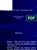 Frequency Shift Keying (FSK) : Sigit Kusmaryanto JTEUB-2013