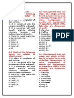 Test No.2 20.9.15 XII NCERT Business Studies Part I and II