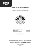 Download Makalah Teknologi Polimer Wpc Klpk 10 by Putra Biima Wandika SN360257791 doc pdf