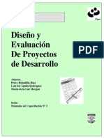 Diseño y Evaluación de Proyectos de Desar