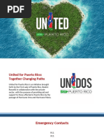 Presentation United for Puerto Rico