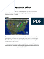 Weather Map Homework