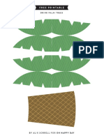 Drink Palm Template