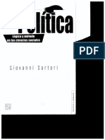 La Política, Logica y Método en Las Ciencias Sociales