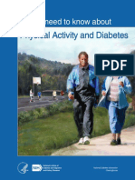 Physical Activity and Diabetes: What I Need To Know About