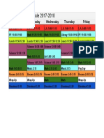 Steele Daily Schedule 2017-2018 - Steele Schedule