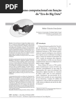 Jornalismo Computacional Em Função Da Era Do Big Data