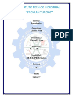 Instituto Tecnico Industrial "Froylan Turcios": Trabajo: Investigativo Asignatura: Diseño Web