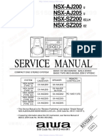 Aiwa NSX-NSZ200 Service Manual