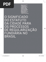 O Significado Do Estatuto Da Cidade - Alfonsin, Betania
