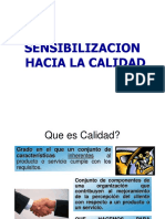 Sensibilizacion Hacia La Calidad