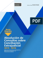 Guía de Consulta Conciliación Extrajudicial
