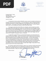 Duncan Hunter letter to President Trump to Pardon Ignacio Ramos and Jose Compean